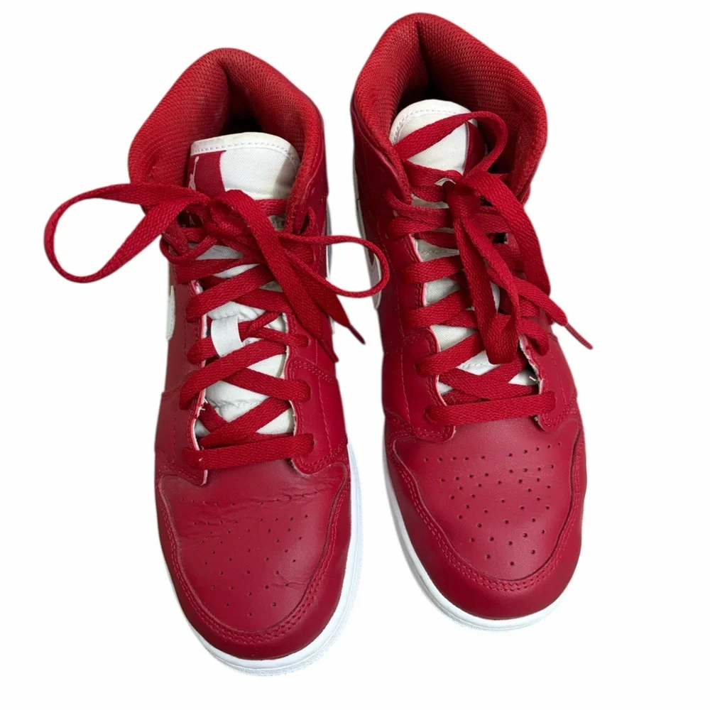 Air Jordan 1 Mid GS 'Gym Red 2.0' 5.5Y